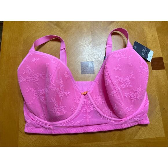 Cacique, Pink Demi Bra , NWT, Size 38F - Picture 1 of 5